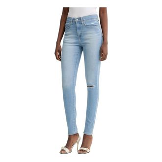 Levi's Dames, Jeans, Blauw, Maat: W27 L32 Denim