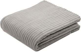 Gözze Wohndecke »Feincord Kuscheldecke« flauschig weich und wohlig warm