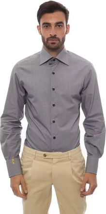 Billionaire Italian Couture Cotton Men Mens Shirt
