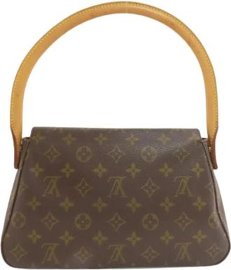 Louis Vuitton Pre-owned Vintage Monogram Handbag - Dames - Vintage Handtas - Bruin - ONE Size - Vintage