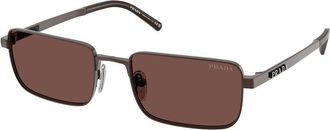 Prada PR D54S 22J80T Mens Sunglasses Brown Size 55