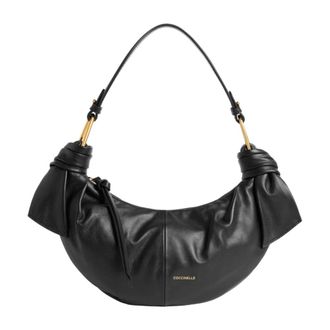 Coccinelle Shoulder Bag - Dames - Schoudertassen - Zwart - ONE Size - Leer - Tassen