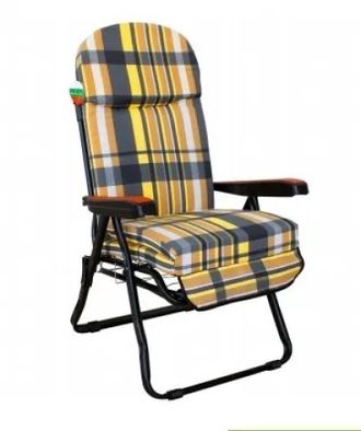Gardenia Silla De Jard&iacute;n Bioclim&aacute;tica Super Lusso Trento Con Respaldo Reclinable 60x67x109