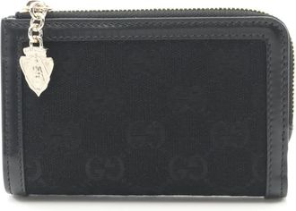 Gucci Portafoglio in tela GG anni 2020 - Nero