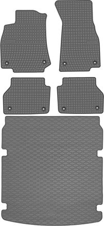 OEM Juego De Alfombrillas De Goma Para Coche Y Alfombrilla Para Maletero Para Audi A7 C8 Sed&aacute;n (desde Febrero De 2018)