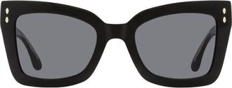 Isabel Marant Tapered Square Sunglasses - Black
