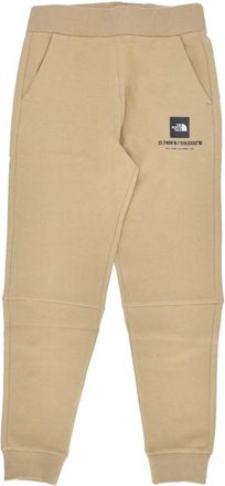 The North Face Lichtgewicht Trainingsbroek - Heren - Trainingsbroeken - Beige - XL - Katoen - Fitness