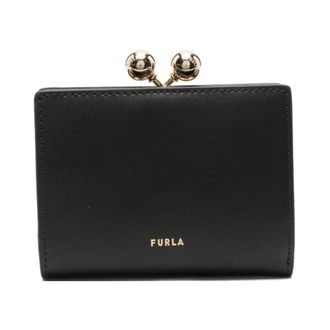 Furla Wallets & Cardholders, female, Black, ONE SIZE, Dots Compact Wallet S