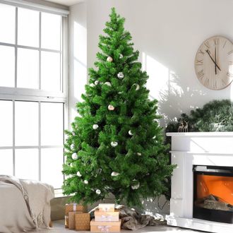 Dmora Dmora &Aacute;rbol De Navidad Riccardo, &Aacute;rbol Artificial Extra Grueso, &Aacute;rbol Efecto Pvc Real, 1723 Ramas, Altura 300 Cm, Con Embalaje Reforzado