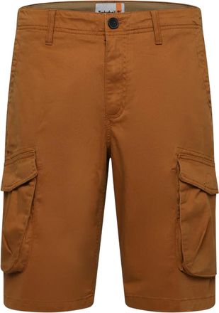 Timberland Heren Twill Cargo Korte Broek (Tarwe)