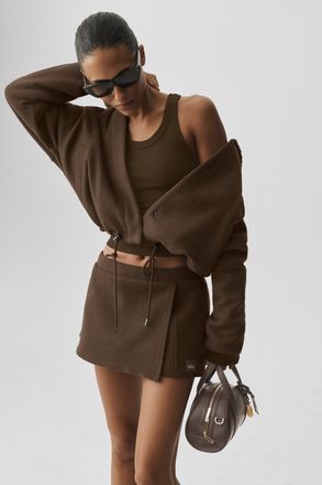 Alo | Alpine Meadow Jacket in Espresso, Size: Medium