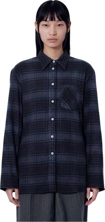 Our Legacy Camisa Daisy - Blouses & Shirts - Mujer - Azul - 2XS