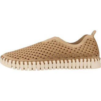 Ilse Jacobsen Schoenen, Dames, Beige, 37 EU, Su&egrave;de, Tulip Flats