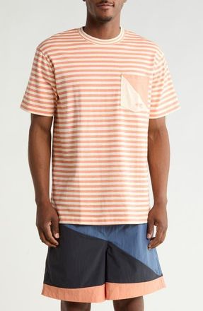Gotha Chula Vista Cotton Pocket T-Shirt in Canyon Sun at Nordstrom, Size Medium