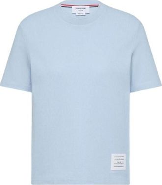 Thom Browne (WMNS) THOM BROWNE Short Sleeve T-Shirt Sky Blue FJS207A-00050-480