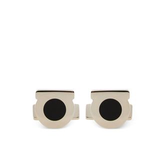 Ferragamo Gancini Silhouette Cufflinks