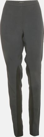 Emporio Armani Blue Crepe Trousers
