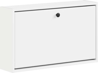 vidaXL Armario De Zapatos Montado En La Pared Breda 71 X 17 X 43 Cm Vidaxl