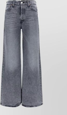 Mother the wide leg denim trousers