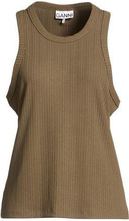 Ganni TOPWEAR - Tank Tops on YOOX.COM