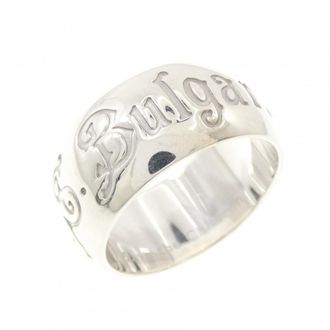 Bulgari Silver 925 Band Ring (Pre-Owned)