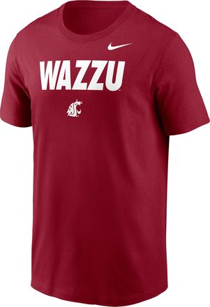 Nike Mens College (Washington State) Dri-FIT T-Shirt in Red | IW0679-644