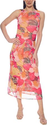 Bebe Mesh Midi Dress