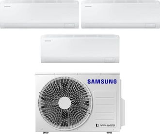 Samsung Aire acondicionado trial split inverter Samsung cebu series 7000+7000 btu con aj052txj3kg a+++ wi-fi 7+7 - nuevo