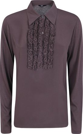 Seventy Sweater Polo Neck Jersey Crepe