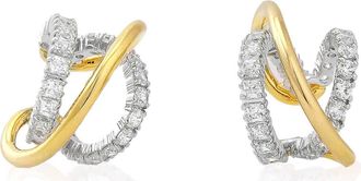 Swarovski Hyperbola Mixed Cuts Ear Cuffs