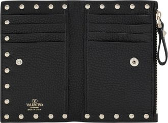Valentino Garavani Rockstud Coin Purse and Cardholder - female - Valentino Garavani - Wallets & Cardholders - Black - ONE SIZE - Accessories