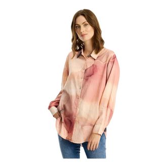 In Front IN Front, Dames, Blouses & Shirts, Veelkleurig, Maat: M Nylon