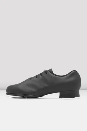 Bloch Mens Tap-Flex Leather Tap Shoes, Black Leather