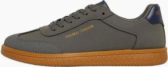 Original Penguin Mens Salsa Round Toe Court Shoes - Grey - Size: 10 45