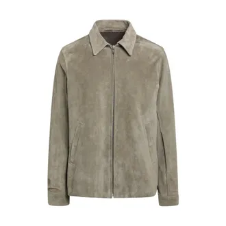 Rick Owens Jassen, Heren, Beige, M, Katoen, Brad Jkt