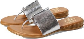 André Assous Nice Womens Shoes Silver : 5 M, Textile