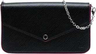 Louis Vuitton Pre-owned Cross Body Bags, female, Black, Size: ONE SIZE Pre-owned Vintage Cross Body Bag