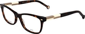 Carolina Herrera Womens 54 mm Beige Opticals
