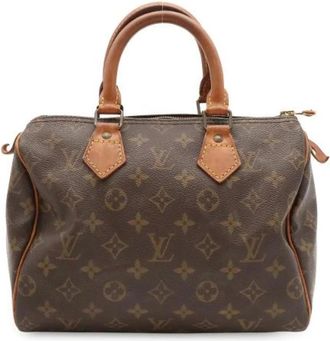 Louis Vuitton Pre-owned Monogram Speedy Handbag - Dames - Vintage Handtas - Bruin - ONE Size - Vintage