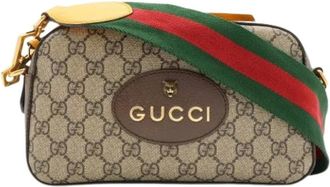 Gucci Pre-owned Vintage GG Supreme Borsa a Spalla - - Pre-owned - Donna - Beige - ONE SIZE