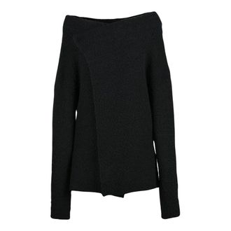 Alberta Ferretti Dames, Truien, Zwart, Maat: 2XL Wol