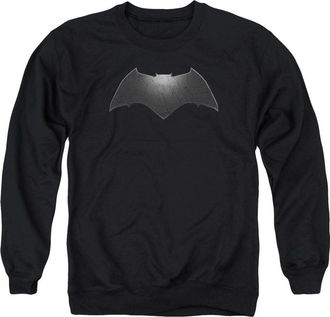 Gildan Batman V Superman Beveled Bat Logo Adult Crewneck Sweatshirt