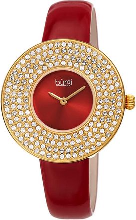 Bürgi Quartz Red Dial Ladies Watch BUR272RD
