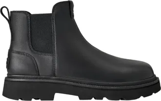 UGG Ugg, Schoenen, Heren, Zwart, 43 EU, Wol, Chelsea Lug Leather Boot
