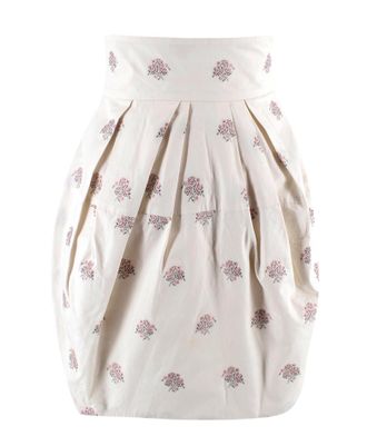 Dior Floral Print High Waist Tulip Skirt Size XXS