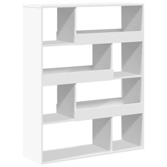 vidaXL Vidaxl - Separador De Ambientes Madera Ingenier&iacute;a Blanco 100x33x125,5 Cm