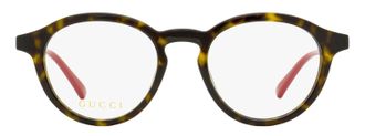 Gucci GG1871O Keyhole Pantos Eyeglasses - Havana