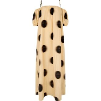 Stine Goya Dames, Jurken, Beige, Maat: XS Nylon