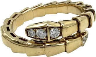 Bulgari Yellow Gold (18K) Band Ring (Pre-Owned)