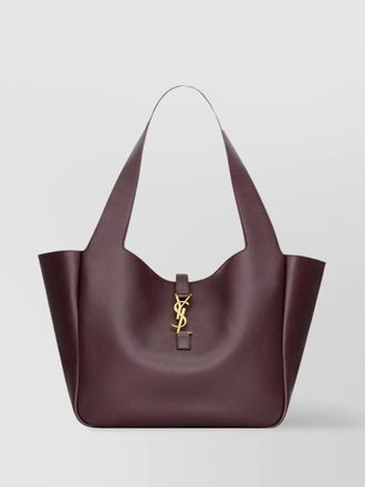 Saint Laurent 5 to 7 bea grained leather bag